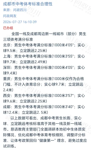 重磅!考试项目有变!中考体育降20分!-第7张图片-四季读书网 重磅!考试项目有变!中考体育降20分!-第7张图片-四季读书网