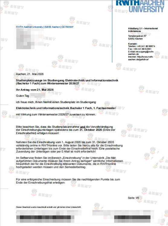 高考525分起如何拿到德国qs100名校录取?32个真实案例告诉你答案!-第54张图片-四季读书网 高考525分起如何拿到德国qs100名校录取?32个真实案例告诉你答案!-第54张图片-四季读书网