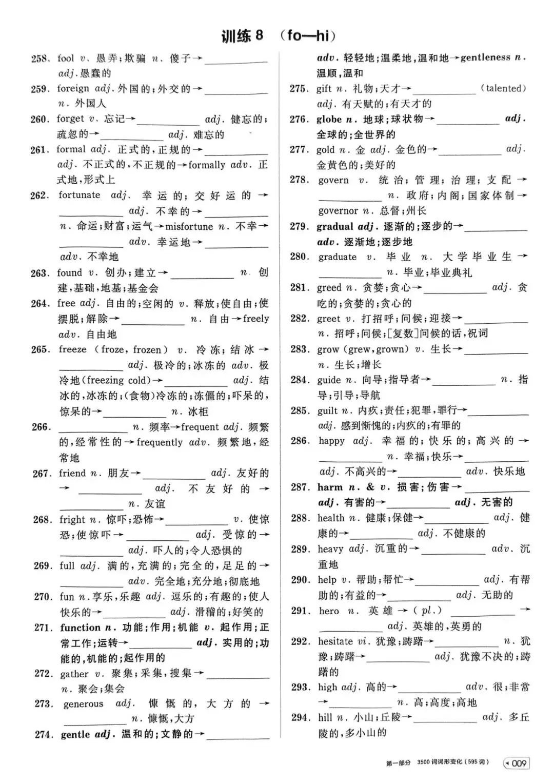 【词汇学习】高考英语词汇考前背记-第10张图片-四季读书网