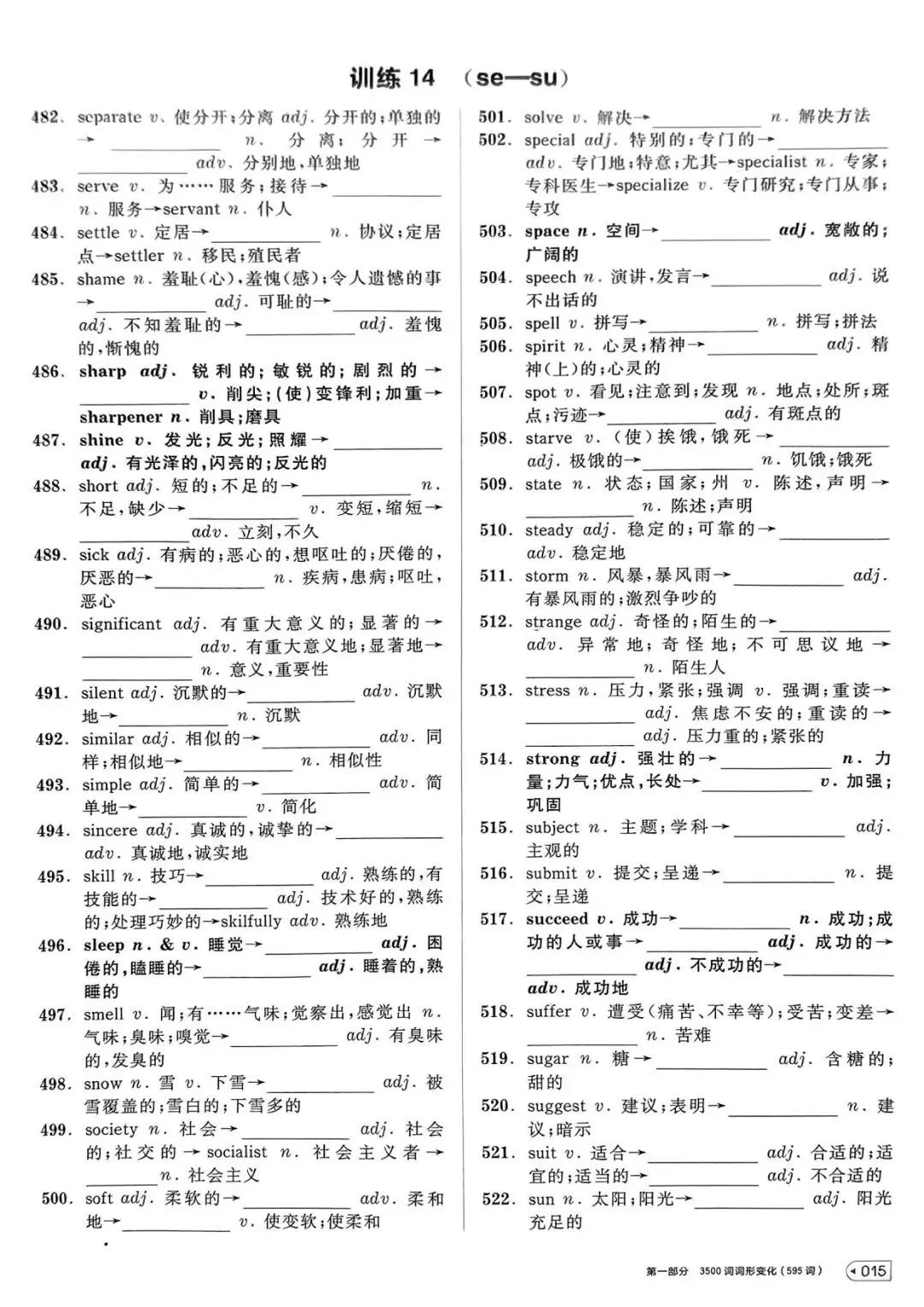【词汇学习】高考英语词汇考前背记-第16张图片-四季读书网