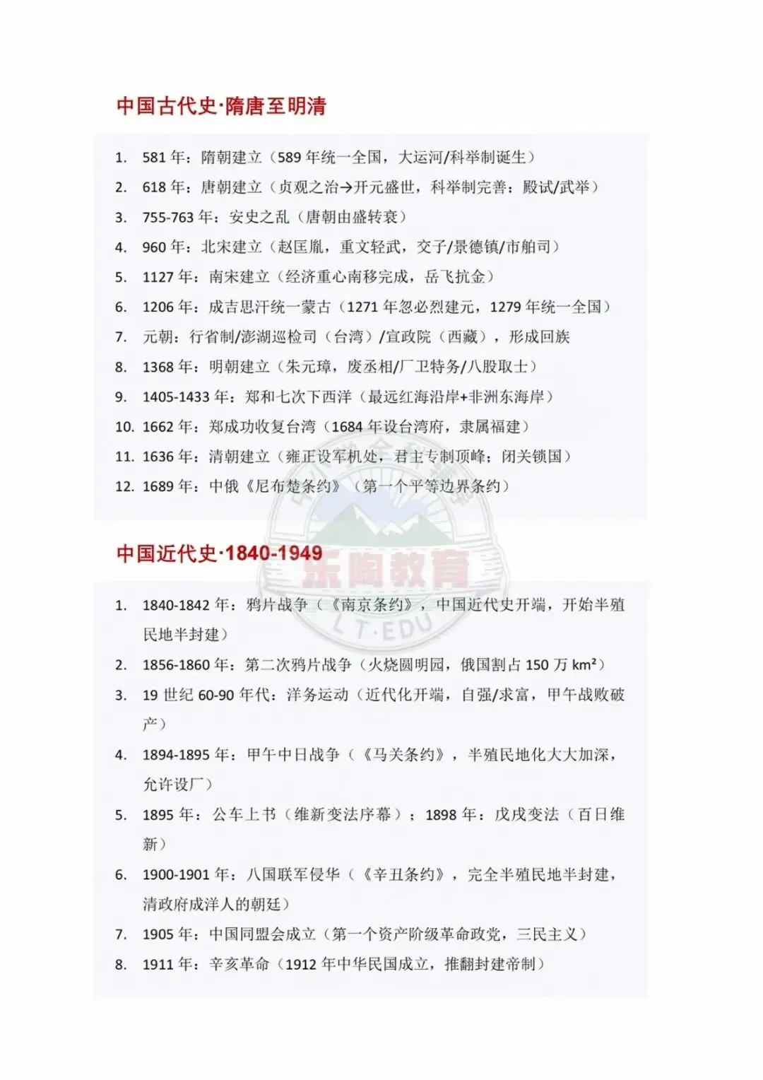 上海中考历史|时间轴考点占近半,这份清单收好-第3张图片-四季读书网 上海中考历史|时间轴考点占近半,这份清单收好-第3张图片-四季读书网