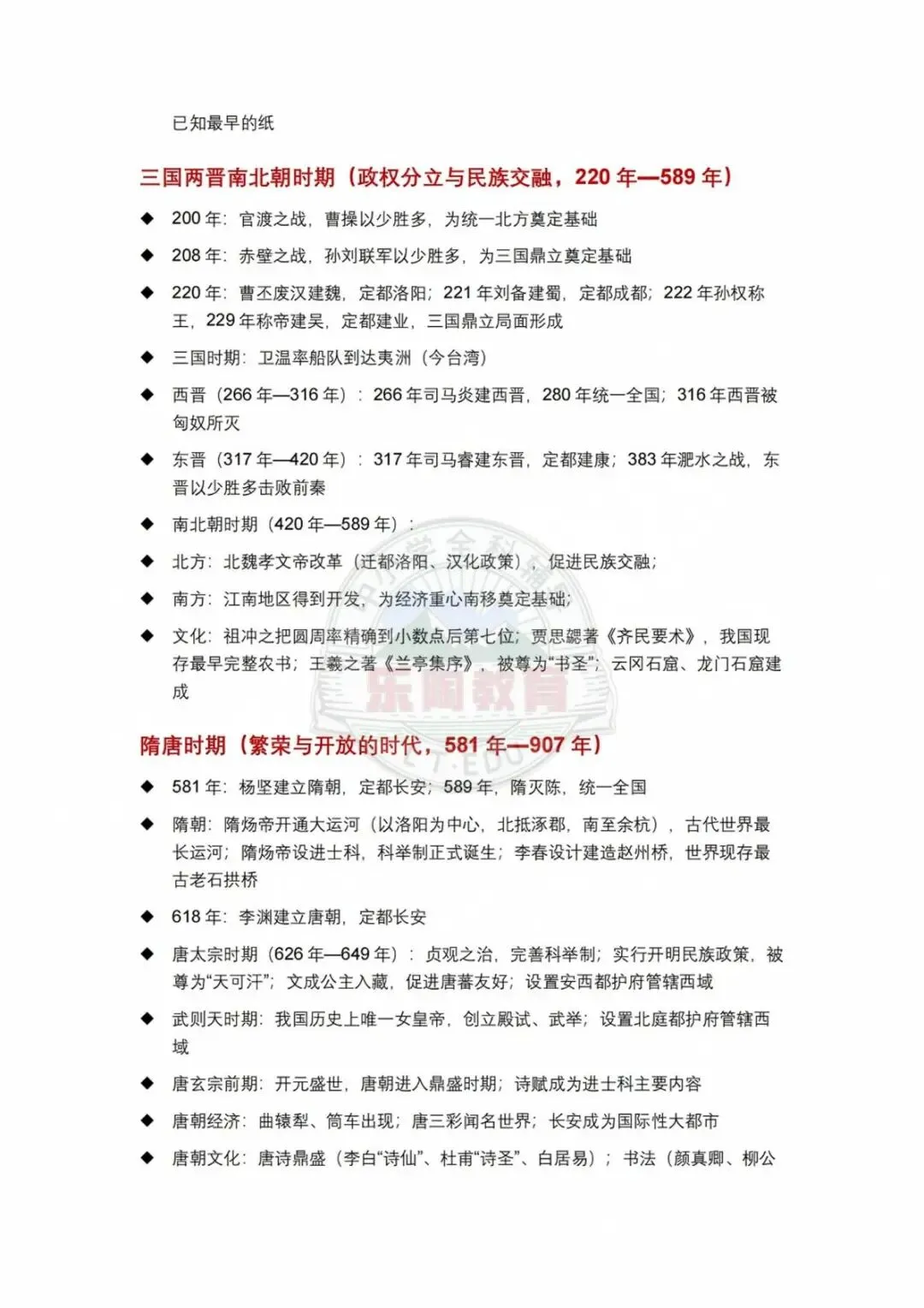上海中考历史|时间轴考点占近半,这份清单收好-第11张图片-四季读书网 上海中考历史|时间轴考点占近半,这份清单收好-第11张图片-四季读书网