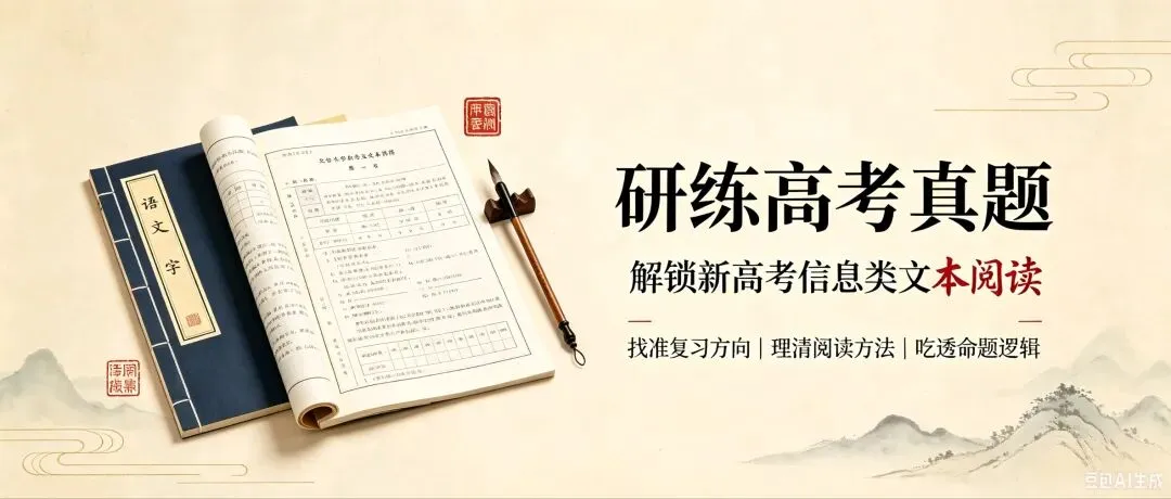 研练高考真题|解锁新高考信息类文本阅读,找准复习方向-第1张图片-四季读书网