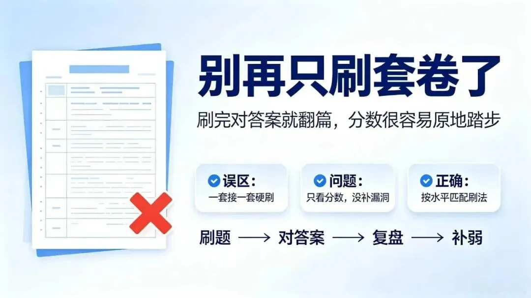27考研数学|真题刷题别瞎刷,先看看你在哪一档-第3张图片-四季读书网 27考研数学|真题刷题别瞎刷,先看看你在哪一档-第3张图片-四季读书网