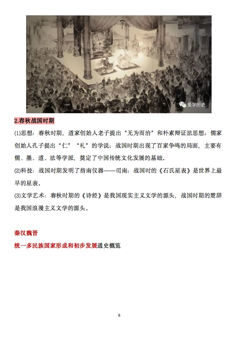 2027高考历史图文详解中外历史必考阶段性特征,收藏打印!-第6张图片-四季读书网
