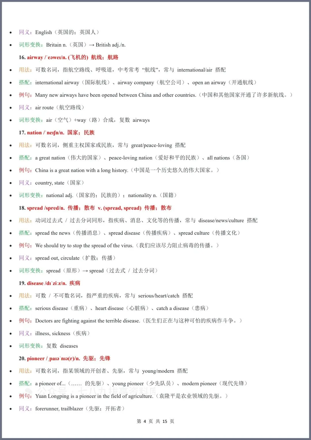 新初三英语|2026秋新版九年级上册英语(人教版)全册单词用法批注(讲解)、重点语法考点精讲精练、同步讲义、复习讲义、写作专项-第6张图片-四季读书网 新初三英语|2026秋新版九年级上册英语(人教版)全册单词用法批注(讲解)、重点语法考点精讲精练、同步讲义、复习讲义、写作专项-第6张图片-四季读书网