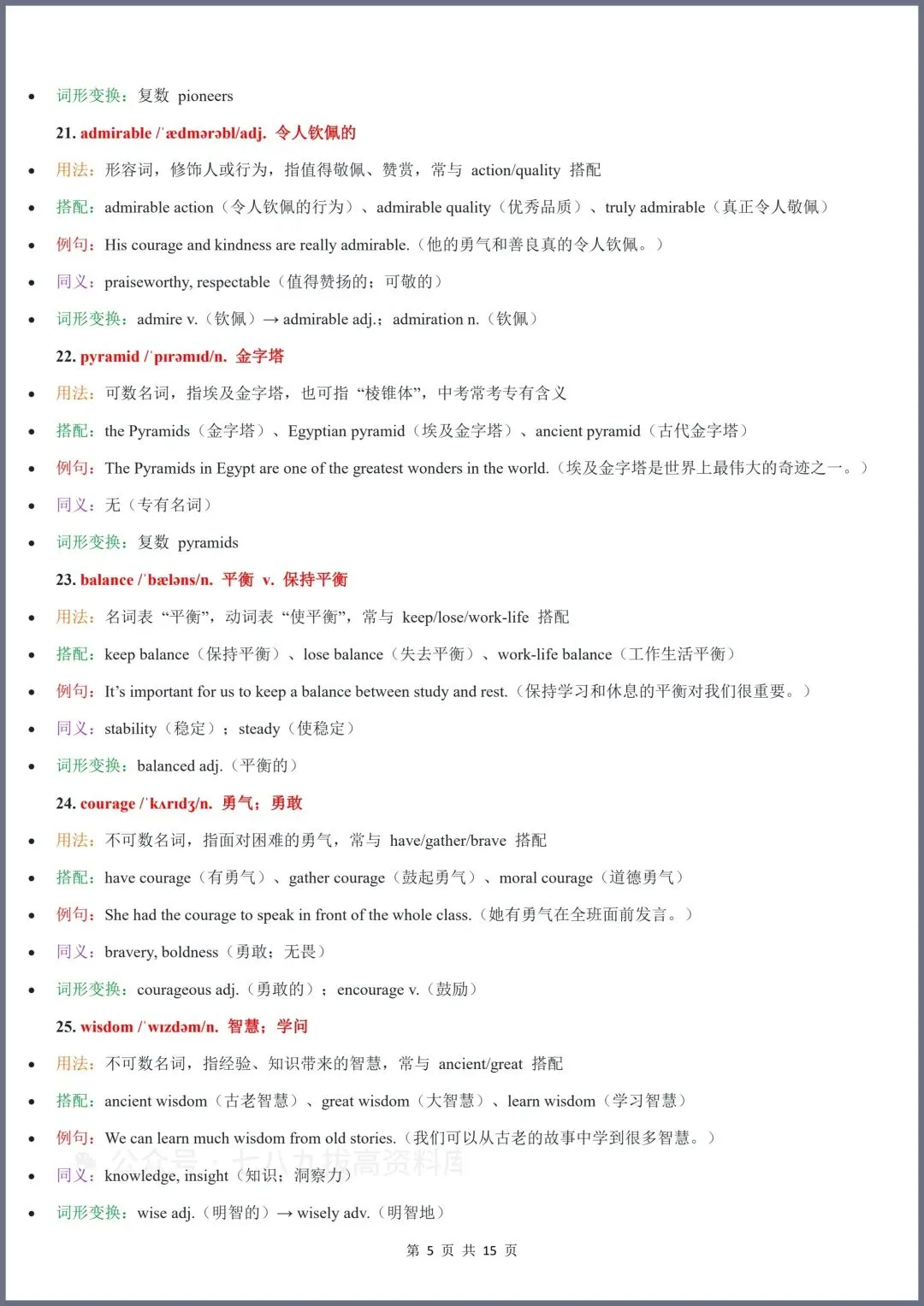 新初三英语|2026秋新版九年级上册英语(人教版)全册单词用法批注(讲解)、重点语法考点精讲精练、同步讲义、复习讲义、写作专项-第7张图片-四季读书网 新初三英语|2026秋新版九年级上册英语(人教版)全册单词用法批注(讲解)、重点语法考点精讲精练、同步讲义、复习讲义、写作专项-第7张图片-四季读书网
