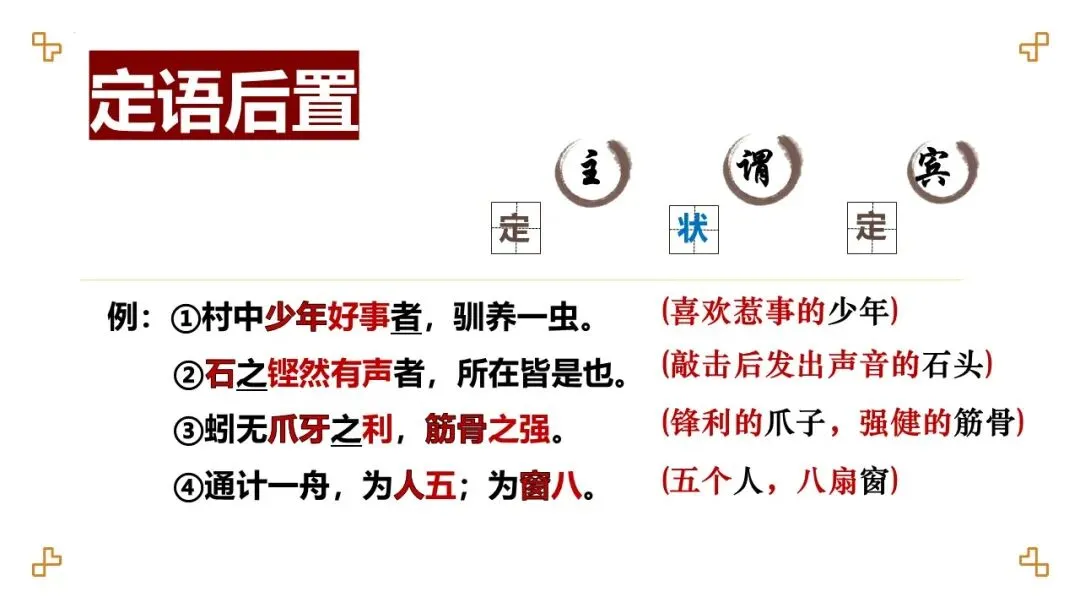 高考语文总复习:文言文特殊句式-第18张图片-四季读书网 高考语文总复习:文言文特殊句式-第18张图片-四季读书网
