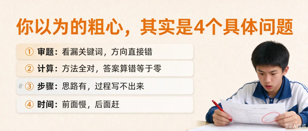初三党必看:你不是不会,而是"会但做不对"——离满分只差这4个习惯-第2张图片-四季读书网 初三党必看:你不是不会,而是"会但做不对"——离满分只差这4个习惯-第2张图片-四季读书网