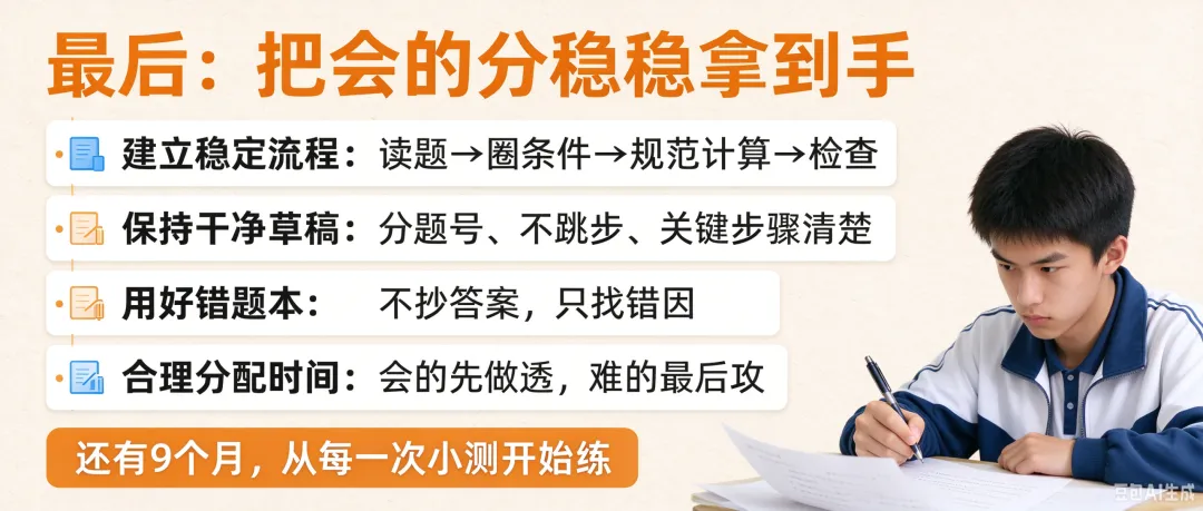 初三党必看:你不是不会,而是"会但做不对"——离满分只差这4个习惯-第5张图片-四季读书网 初三党必看:你不是不会,而是"会但做不对"——离满分只差这4个习惯-第5张图片-四季读书网
