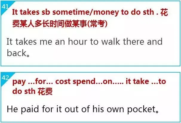中考英语:这50个经典句型是重中之重!必须掌握!-第25张图片-四季读书网