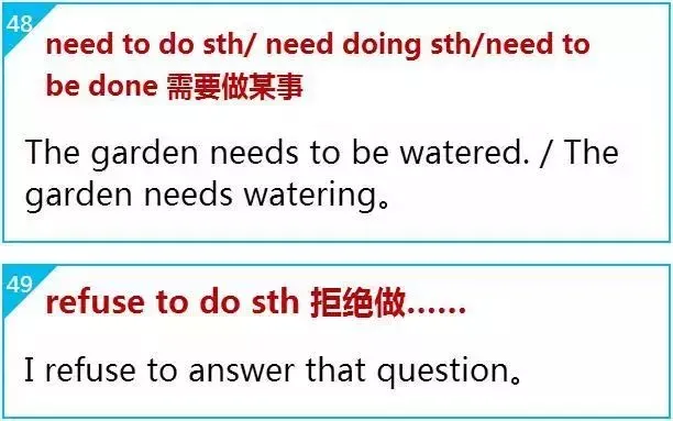 中考英语:这50个经典句型是重中之重!必须掌握!-第29张图片-四季读书网