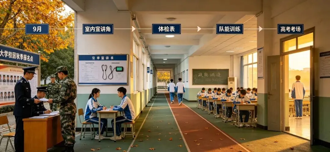从9月到高考,军警路该办的事我按月排了一遍-第2张图片-四季读书网 从9月到高考,军警路该办的事我按月排了一遍-第2张图片-四季读书网