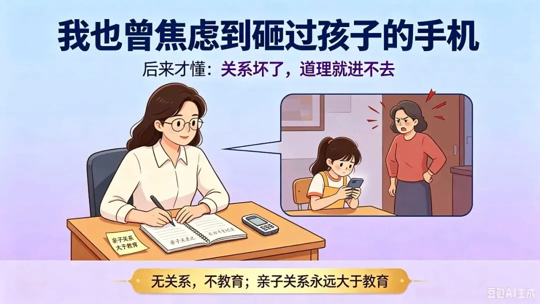 初二孩子住校回家只玩手机、不说话?不是孩子堕落,是家长一直搞错了真相-第2张图片-四季读书网