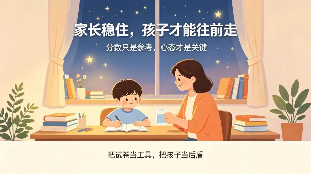 初三高三家长必看!别被一次考试分数,打乱全家心态!-第3张图片-四季读书网