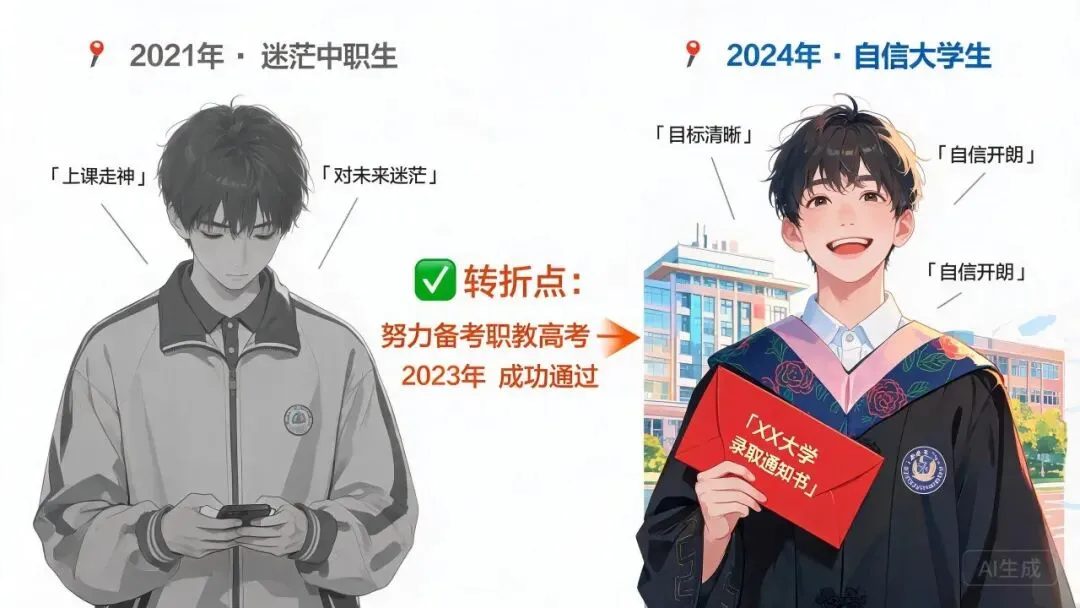 中考480分进中职,3年后考上本科!广东妈妈的真实经历-第3张图片-四季读书网