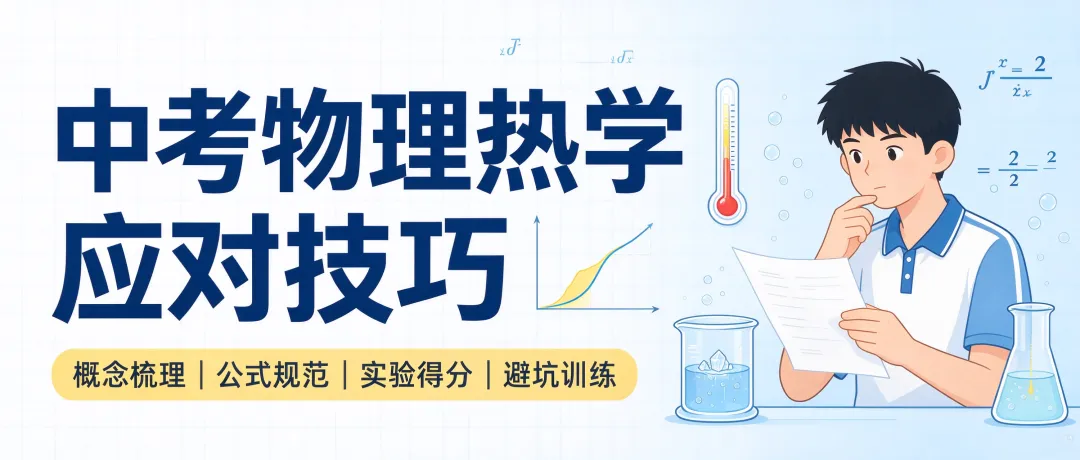 中考物理热学必考!5大应试技巧,帮孩子少丢冤枉分-第1张图片-四季读书网