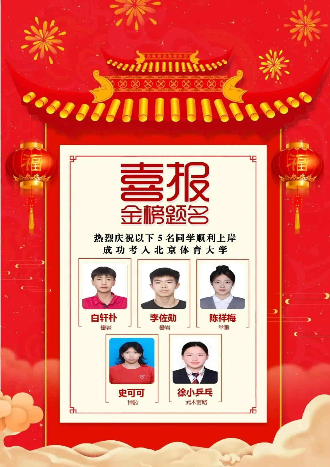 高考喜报 | 我校16名学子!提前被高校录取!-第6张图片-四季读书网 高考喜报 | 我校16名学子!提前被高校录取!-第6张图片-四季读书网