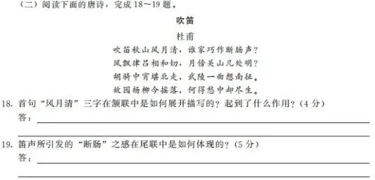 去年天津市成考【语文】真题拿到了,测测你能考多少?-第10张图片-四季读书网