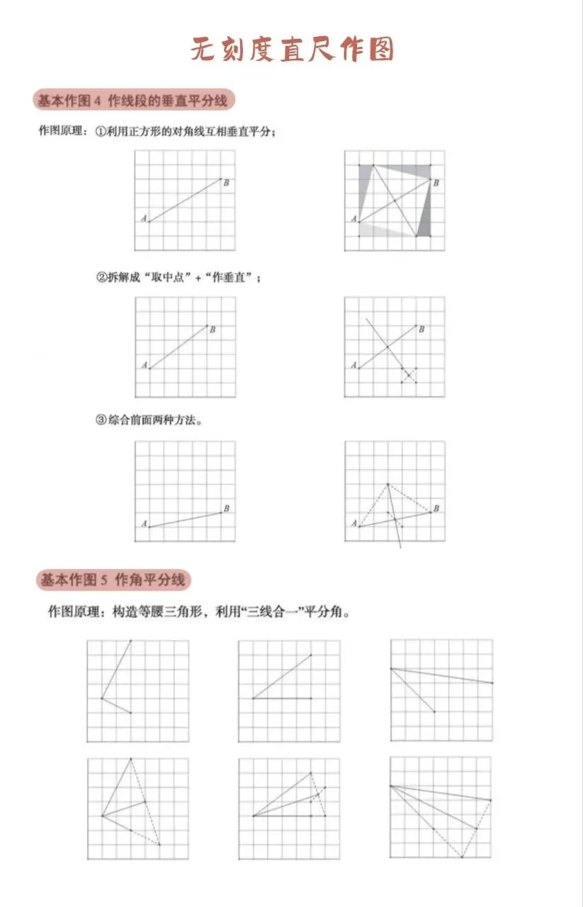 手里有尺却不能用?中考数学这种“变态”作图题,到底在考什么?-第2张图片-四季读书网