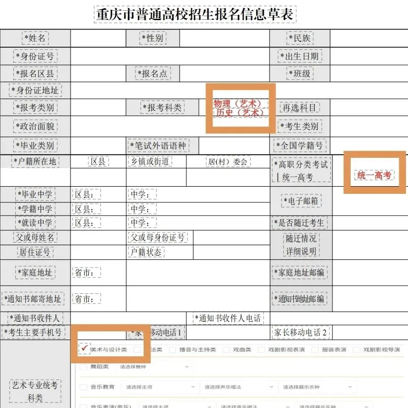 重庆美术生家长注意!高考报名9月30日截止,别踩坑-第1张图片-四季读书网