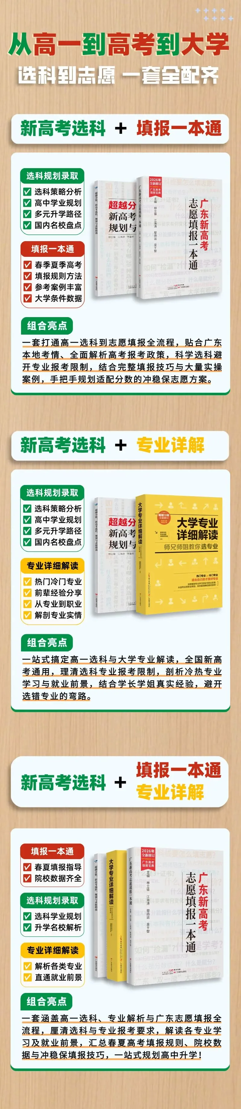 高一必备 | 选科规划、志愿填报指导、高考录取,一套书通关新!-第3张图片-四季读书网 高一必备 | 选科规划、志愿填报指导、高考录取,一套书通关新!-第3张图片-四季读书网