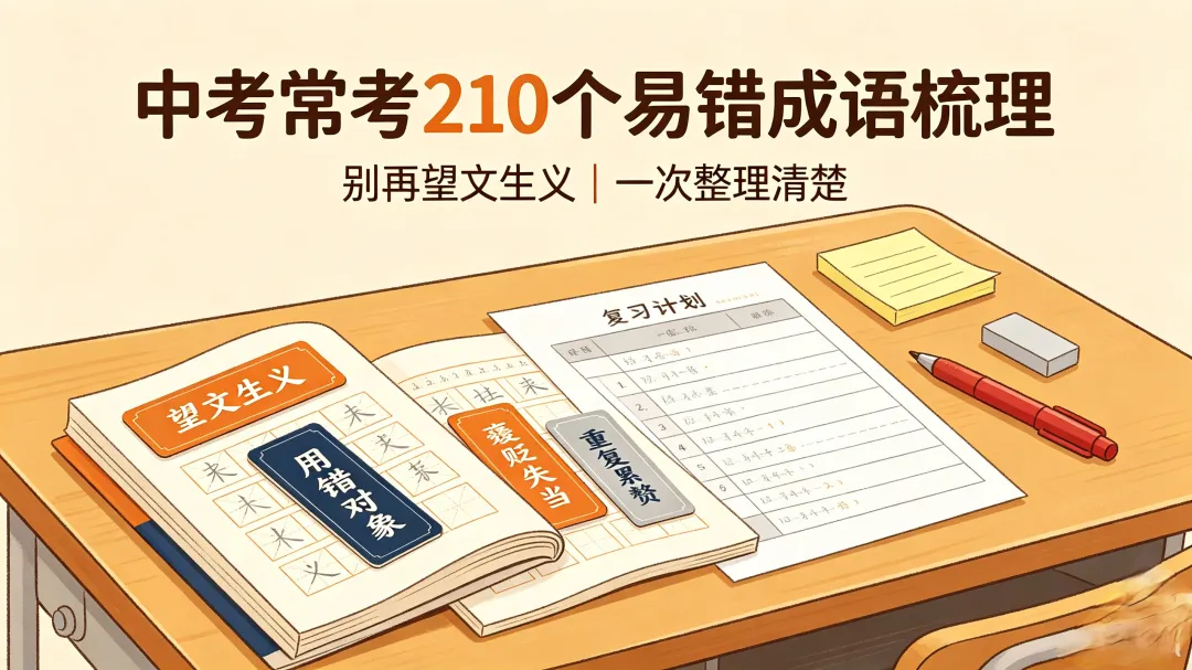 中考常考210个易错成语梳理(A-Z,含重点字音标注)(上)-第2张图片-四季读书网 中考常考210个易错成语梳理(A-Z,含重点字音标注)(上)-第2张图片-四季读书网