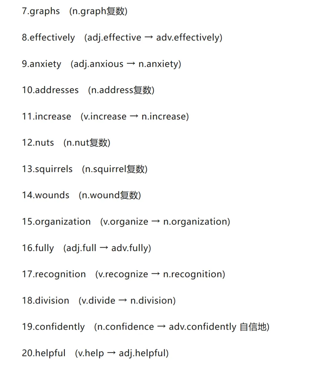 【新初三】新人教九年级(上册)第4单元复习单词综合练习100题+答案!-第8张图片-四季读书网 【新初三】新人教九年级(上册)第4单元复习单词综合练习100题+答案!-第8张图片-四季读书网