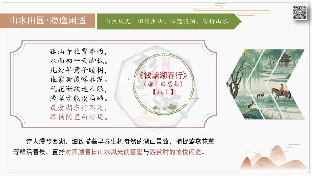 【中考古诗词复习-课件】03-情感分类-3山水田园・隐逸闲适+对比阅读(3元)-第11张图片-四季读书网 【中考古诗词复习-课件】03-情感分类-3山水田园・隐逸闲适+对比阅读(3元)-第11张图片-四季读书网