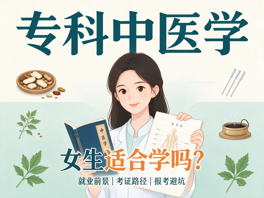 高考早知道丨适合女生的专科专业:中医学-第3张图片-四季读书网 高考早知道丨适合女生的专科专业:中医学-第3张图片-四季读书网