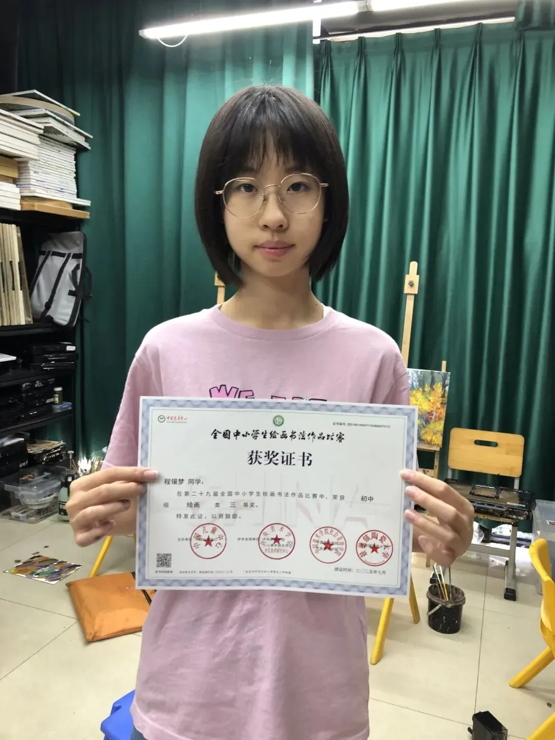 执笔画舍学员展示 程锡梦 初三学生-第5张图片-四季读书网 执笔画舍学员展示 程锡梦 初三学生-第5张图片-四季读书网