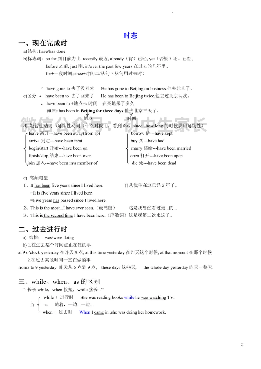 【知识分享】2027年中考英语复习必背语法知识点(背诵版),可打印!-第4张图片-四季读书网 【知识分享】2027年中考英语复习必背语法知识点(背诵版),可打印!-第4张图片-四季读书网