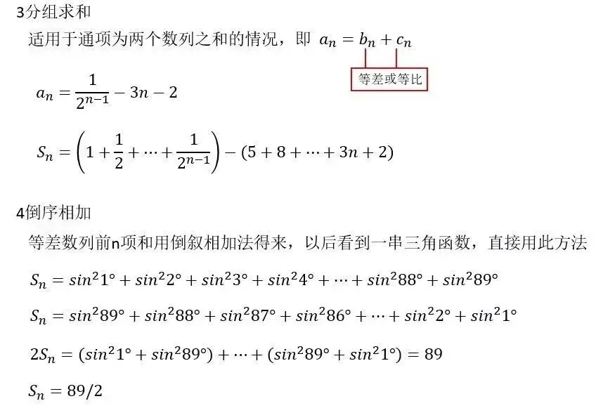 高中生收藏:高考数学各题型100个核心考点汇总!-第15张图片-四季读书网 高中生收藏:高考数学各题型100个核心考点汇总!-第15张图片-四季读书网
