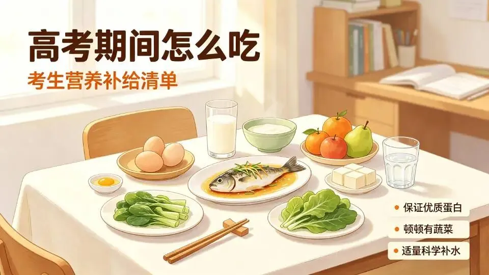高考考生饮食攻略|吃对三餐,补足营养,助力孩子稳定发挥!-第1张图片-四季读书网 高考考生饮食攻略|吃对三餐,补足营养,助力孩子稳定发挥!-第1张图片-四季读书网