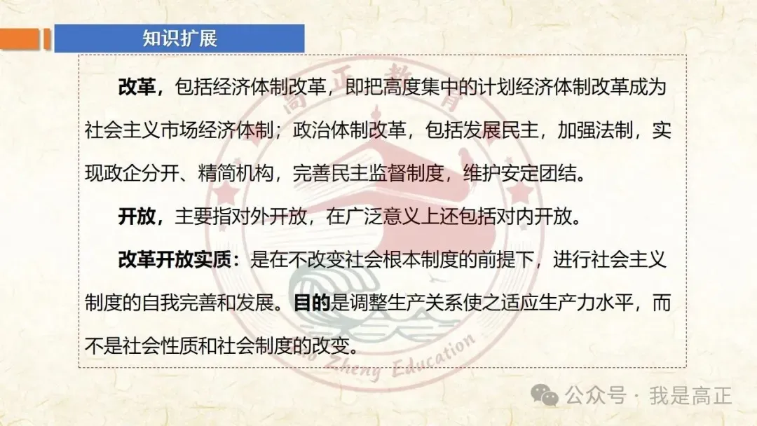 27高考一轮完工!《中特》第3课修订版| 只有中国特色社会主义才能发展中国 大单元议题式课件展示 含视频素材课后作业-第20张图片-四季读书网 27高考一轮完工!《中特》第3课修订版| 只有中国特色社会主义才能发展中国 大单元议题式课件展示 含视频素材课后作业-第20张图片-四季读书网