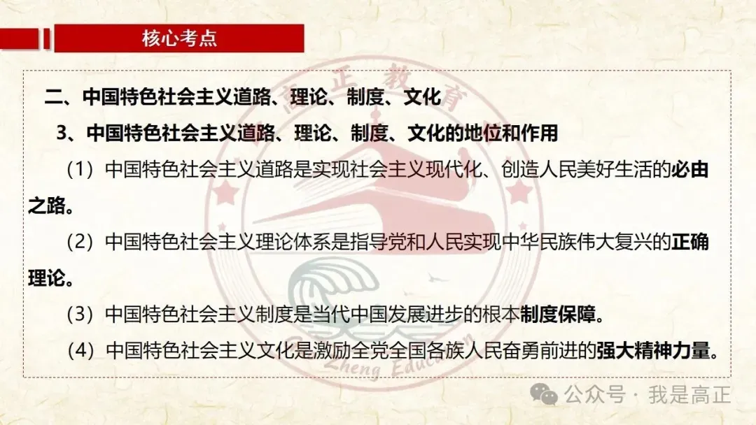 27高考一轮完工!《中特》第3课修订版| 只有中国特色社会主义才能发展中国 大单元议题式课件展示 含视频素材课后作业-第57张图片-四季读书网 27高考一轮完工!《中特》第3课修订版| 只有中国特色社会主义才能发展中国 大单元议题式课件展示 含视频素材课后作业-第57张图片-四季读书网