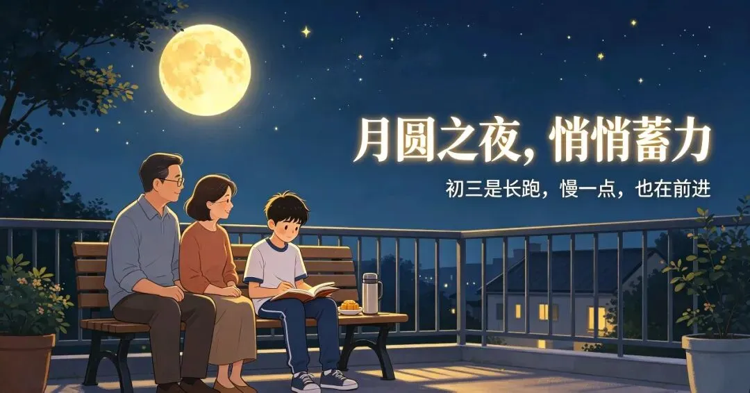 中秋小长假,允许初三少年慢下来歇一歇-第2张图片-四季读书网