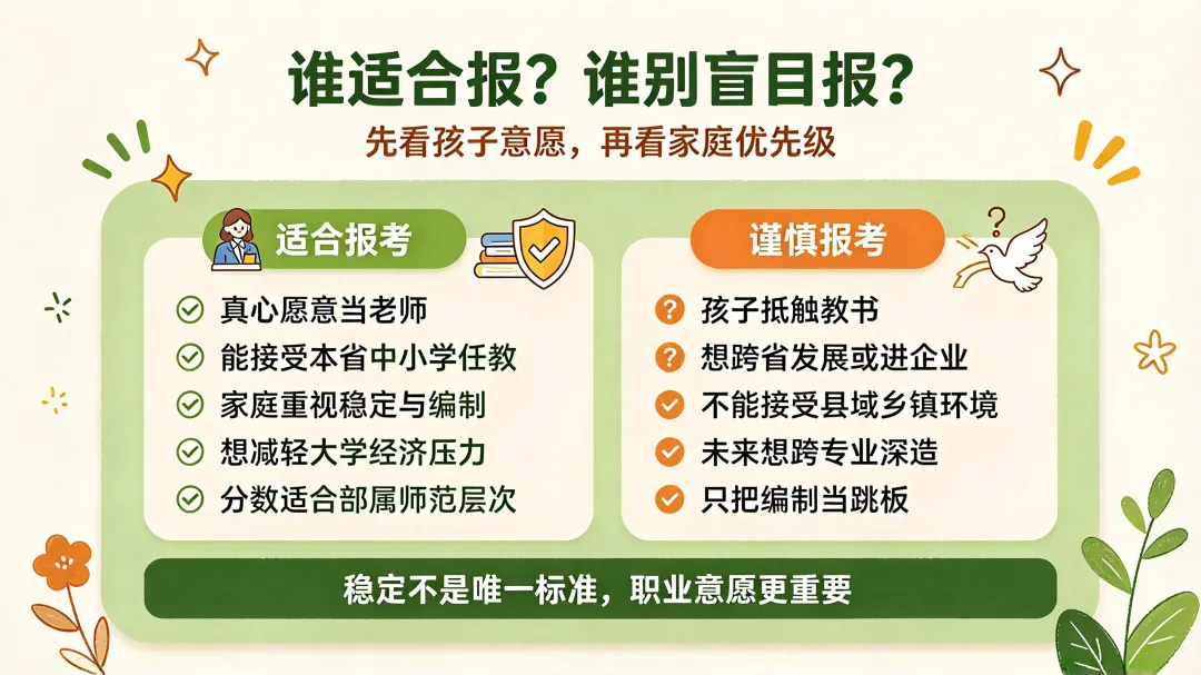 高考升学|公费师范生优缺点深度解析,志愿填报参考-第11张图片-四季读书网