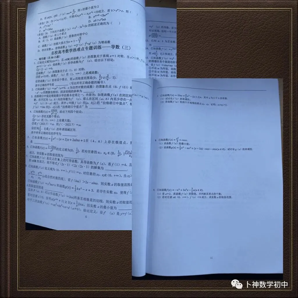 更新第6分册共35本《名校高考数学热难点专题训练》函数导数数列不等式三角立体几何圆锥曲线排列组合概率-第34张图片-四季读书网