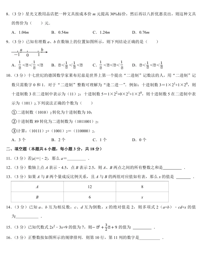 广州7-9年级上学期期中考100+套真题+答案出炉!(附电子版下载)-第5张图片-四季读书网