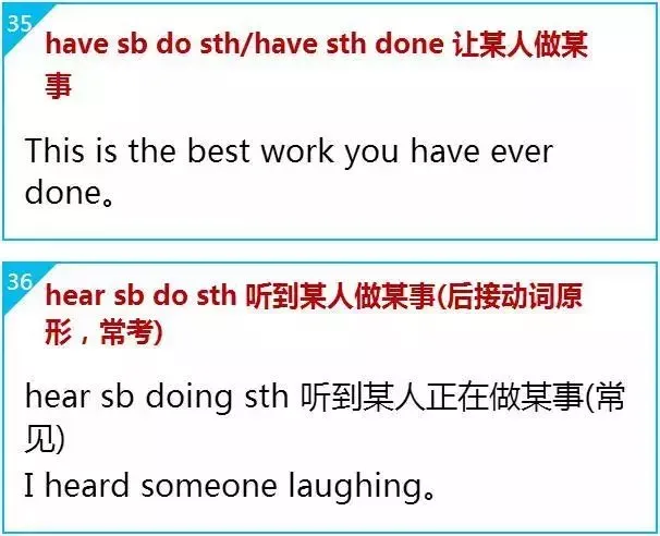 中考英语:这50个经典句型是重中之重-第22张图片-四季读书网