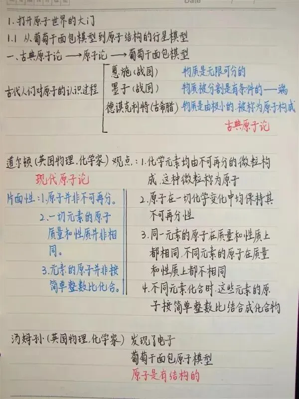 高考化学丨手写复习笔记,建议收藏!-第2张图片-四季读书网 高考化学丨手写复习笔记,建议收藏!-第2张图片-四季读书网