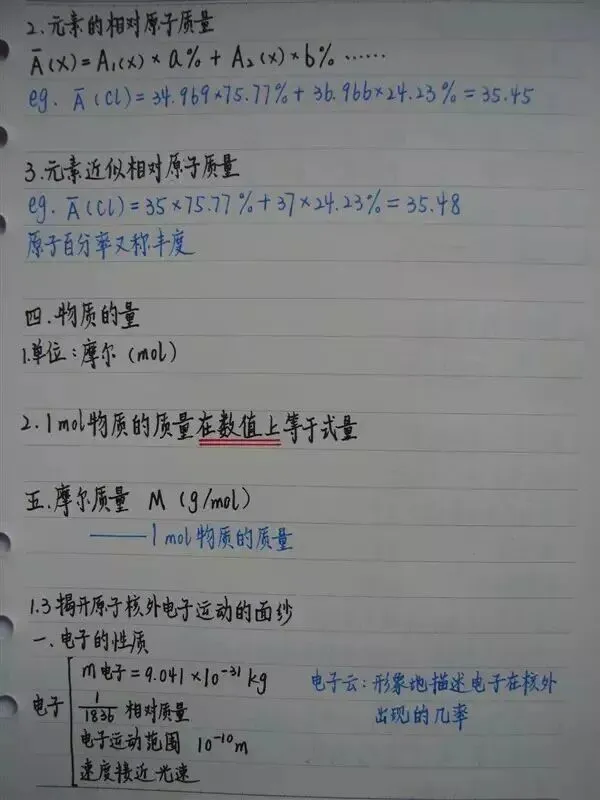 高考化学丨手写复习笔记,建议收藏!-第6张图片-四季读书网 高考化学丨手写复习笔记,建议收藏!-第6张图片-四季读书网