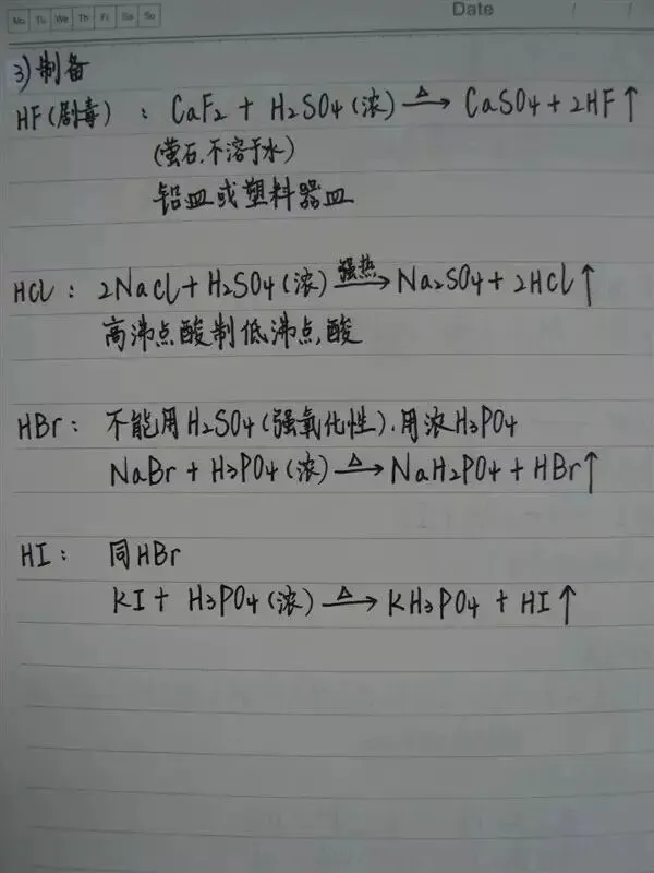 高考化学丨手写复习笔记,建议收藏!-第29张图片-四季读书网 高考化学丨手写复习笔记,建议收藏!-第29张图片-四季读书网
