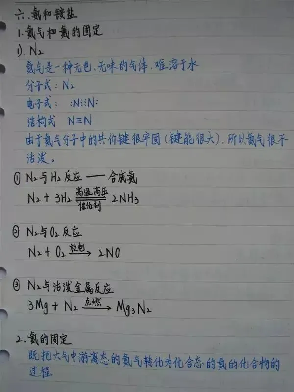 高考化学丨手写复习笔记,建议收藏!-第46张图片-四季读书网 高考化学丨手写复习笔记,建议收藏!-第46张图片-四季读书网