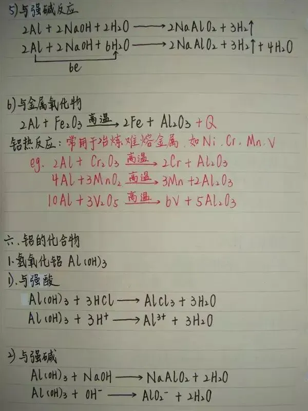 高考化学丨手写复习笔记,建议收藏!-第69张图片-四季读书网 高考化学丨手写复习笔记,建议收藏!-第69张图片-四季读书网