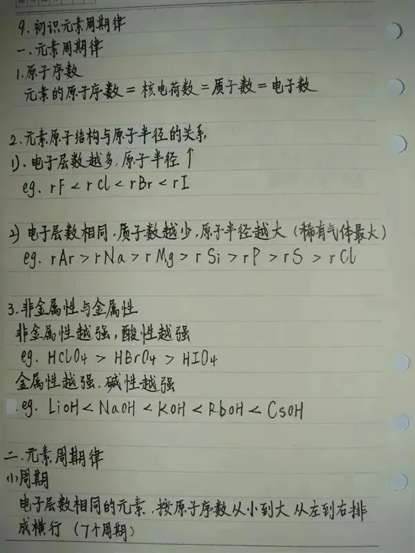 高考化学丨手写复习笔记,建议收藏!-第73张图片-四季读书网 高考化学丨手写复习笔记,建议收藏!-第73张图片-四季读书网