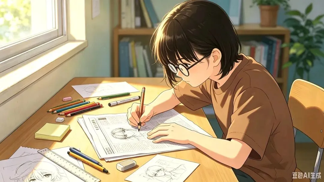 一纸绘夏,奔赴新程 少年初三成长随笔-第4张图片-四季读书网