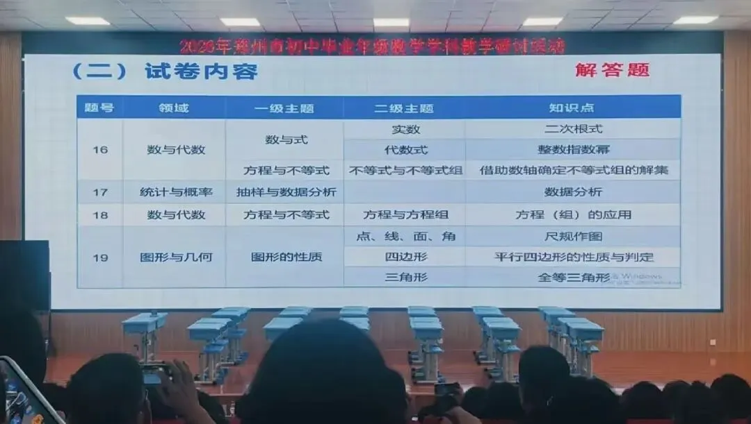 2026年郑州市中招数学质量分析,中考数学110分以上1.8万人!-第8张图片-四季读书网 2026年郑州市中招数学质量分析,中考数学110分以上1.8万人!-第8张图片-四季读书网