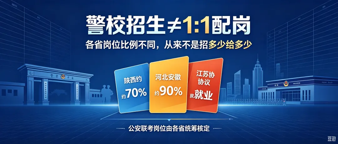 警校高考招生并不是1:1配岗!终于知道为什么毕业有人无岗可选!-第1张图片-四季读书网 警校高考招生并不是1:1配岗!终于知道为什么毕业有人无岗可选!-第1张图片-四季读书网
